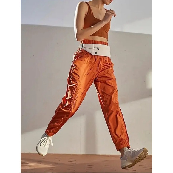 Free People Movement - Burnt Orange Way Home Joggers - Picture 1 of 5